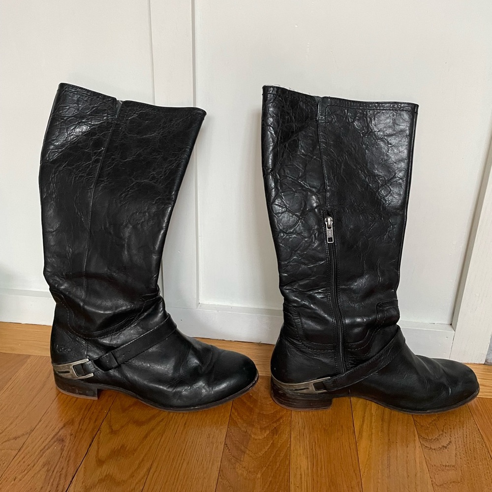 Ugg knee-high black boots - SZ 10